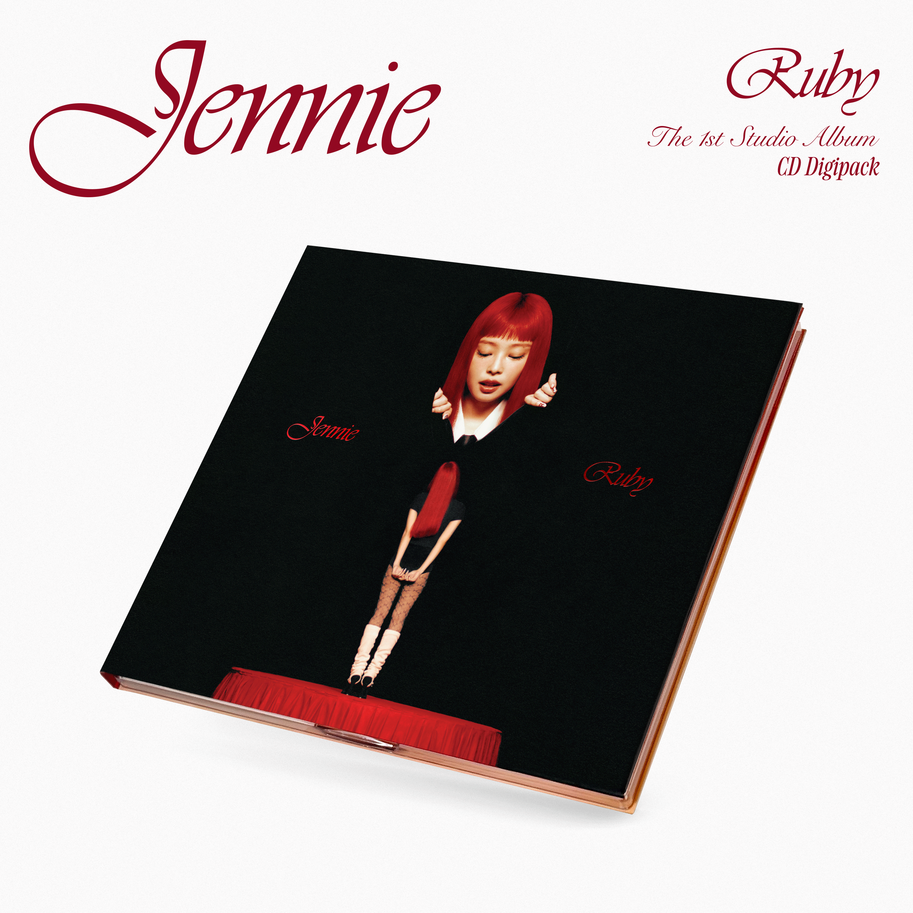 JENNIE 1st Studio Album [RUBY] (CD Digipack) | MAKESTAR